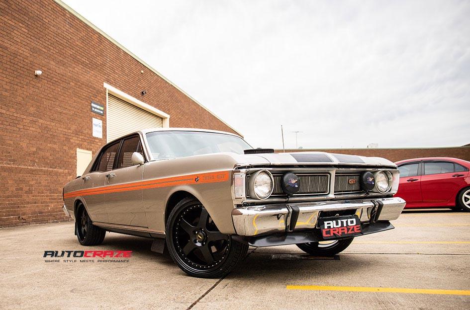 FORD FALCON FR SATIN BLACK
